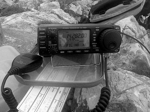 ICOM IC-703 στην ΑΤ-019