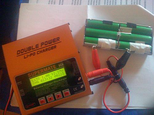 conditioning Li-Ion μπαταρίας από laptop, 3S, 11.1V, 5200mah, ΠΡΟΣΟΧΗ στο μέγιστο ρεύμα που μπορούν να δώσουν (συνήθως ΟΧΙ πάνω από 4Α).