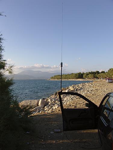 Buddystick, operating από την παραλία της Πάτρας