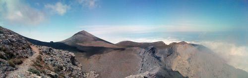 Από τα ζωνάρια για το οροπέδιο των Μουσών, Όλυμπος 2009.